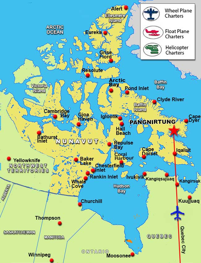 Quebec City Charter Flights